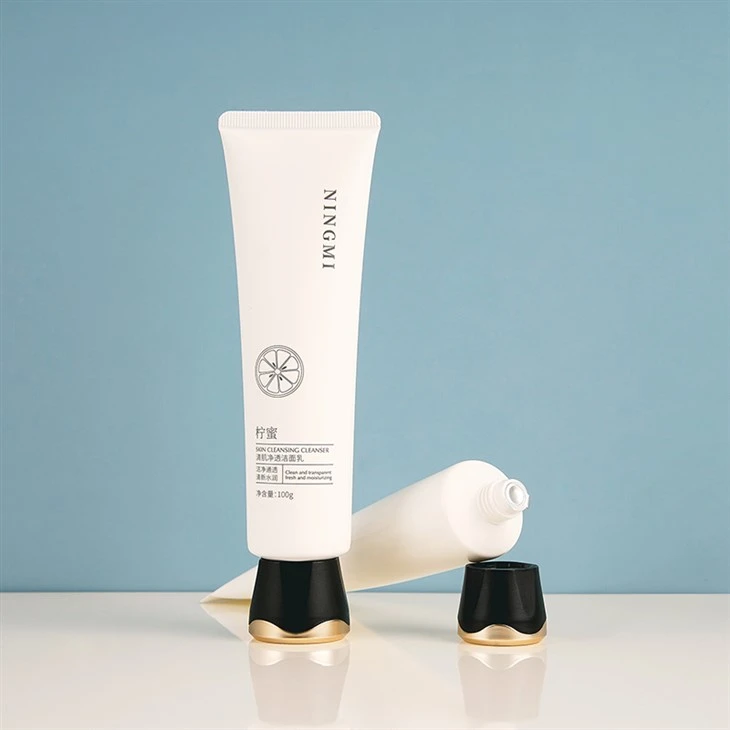 100ml Face Wash Packaging Tube With Screw Cap