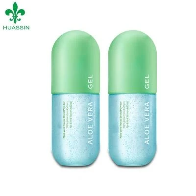 Cosmetic Bottle For Aloe Gel Will Press Pump